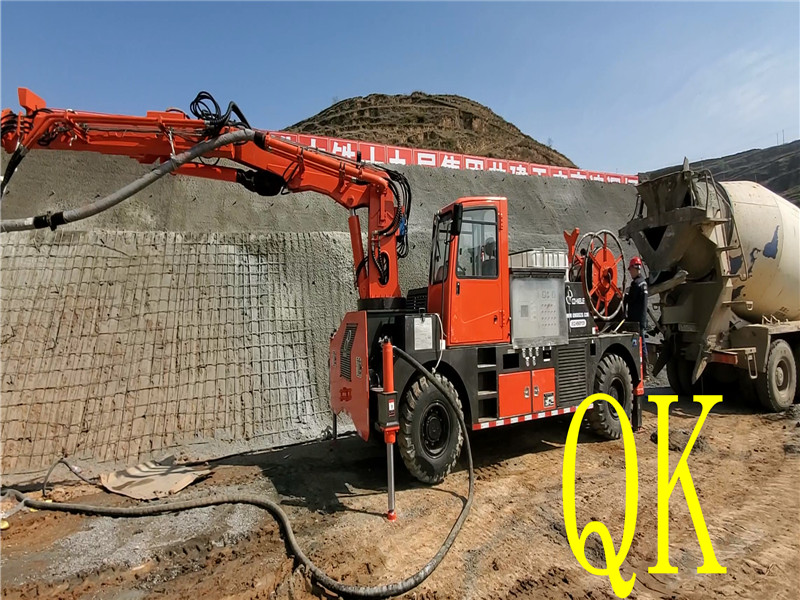 混凝土泵 青科重工 濕噴臺車 混凝土泵 青科重工 濕噴臺車