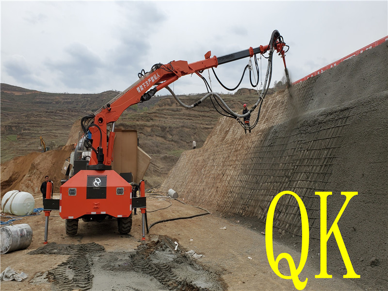 混凝土泵 青科重工 濕噴臺車 混凝土泵 青科重工 濕噴臺車