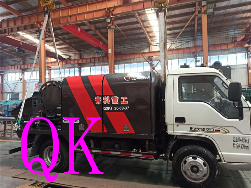 混凝土泵 青科重工 濕噴臺車 混凝土泵 青科重工 濕噴臺車